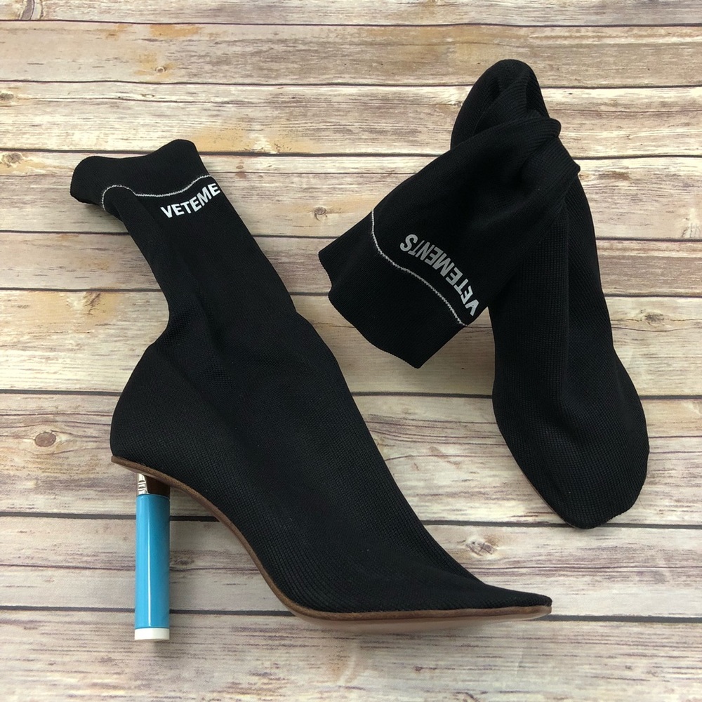 Vetements lighter heel sock boots, size 39 - Picture 1 of 8